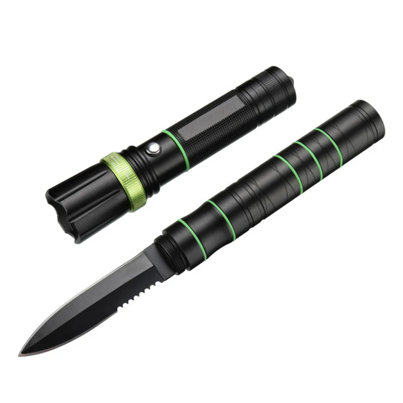 Multi-functional LED Flashlight Outdoor Travel Tactical Pen Window Glass Breaker Knife EDC Survival Tools | Безопасность и защита