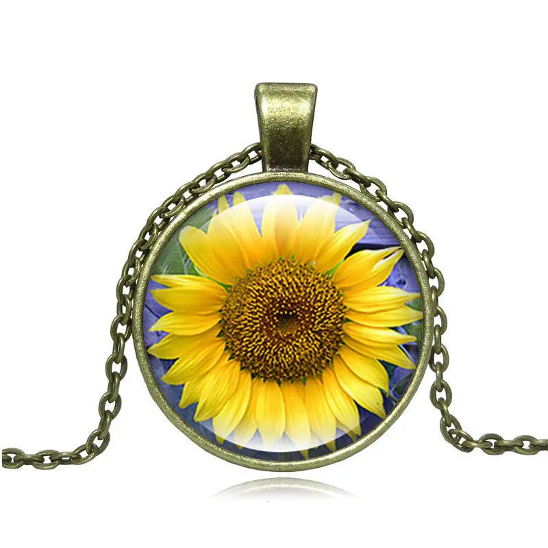 Роскошные Брендовые украшения с серебряным/бронзовым покрытием стеклянный