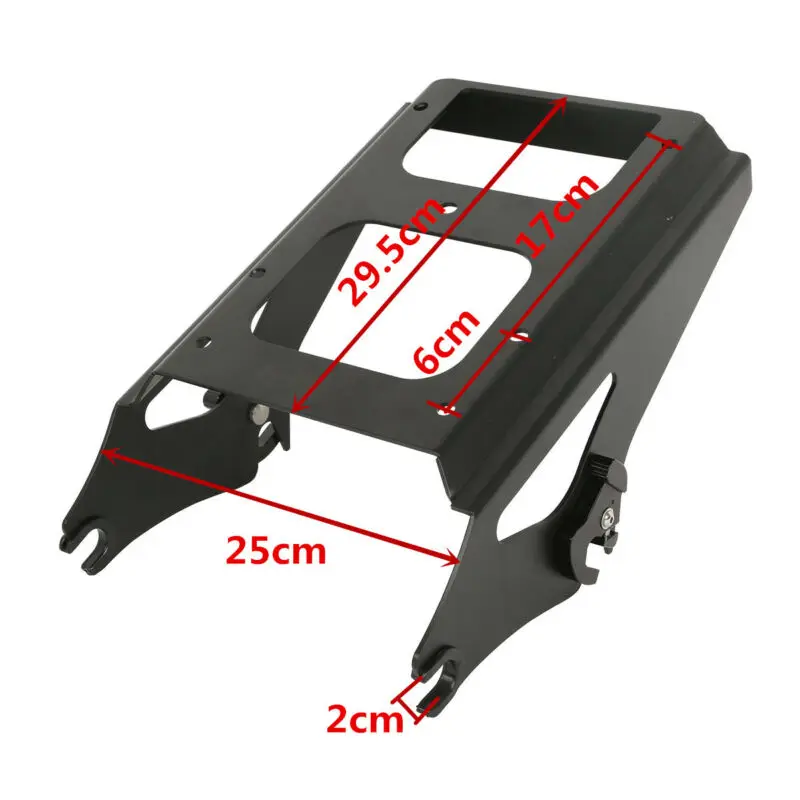 

Motorcycle King Tour Pack Trunk Backrest For Harley Touring Road King Street Glide Road Glide 2009-2013