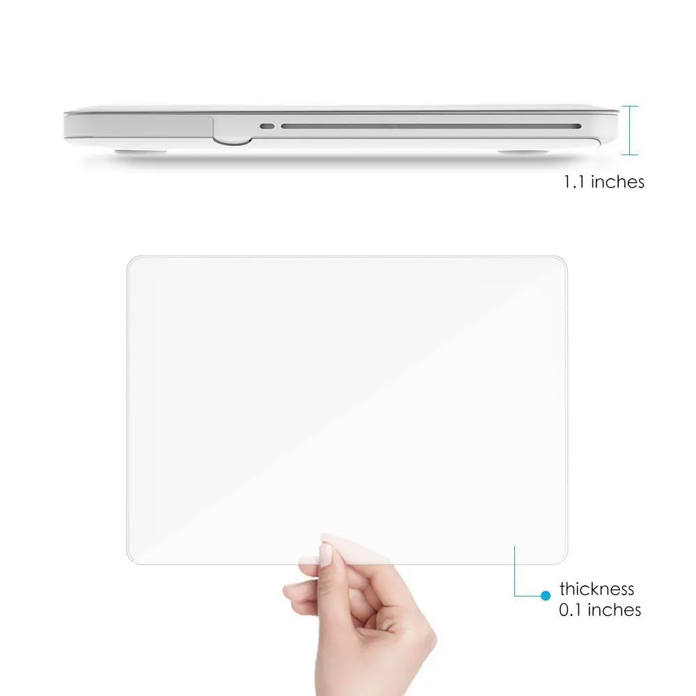 Прозрачный матовый Coque для Macbook Pro 13 Пластик чехол Обложка ноутбука жесткий 15 2018pro