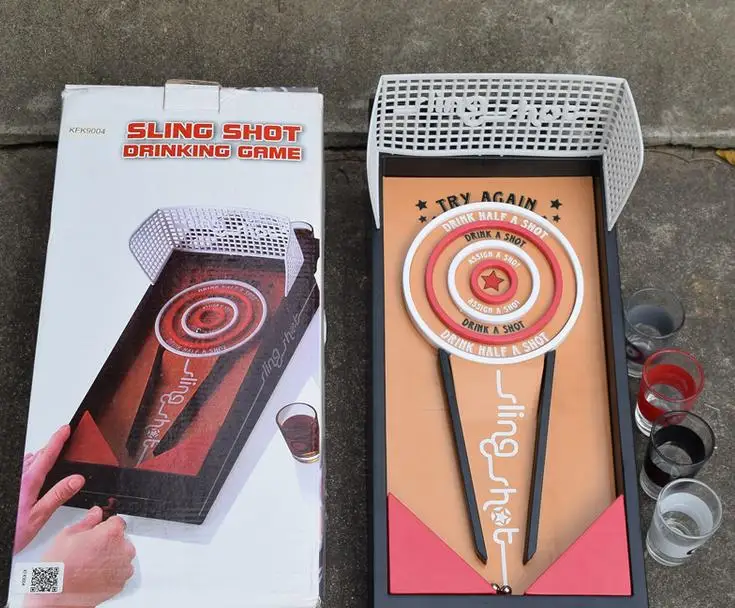 

Classical Drinking Party Game, Sudsball Game sling short game