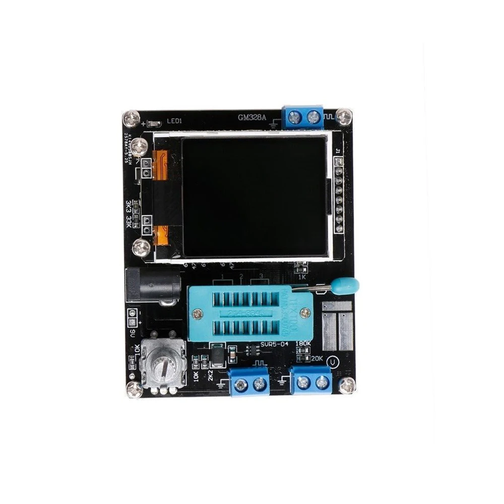 

Details about LCD Transistor Tester Diode Capacitance ESR Voltage Frequency Meter PWM Wave SMT