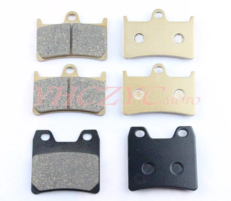 Передние и задние тормозные колодки для мотоцикла YAMAHA FZS100 Fazer 2001 2005|brake pad set|for