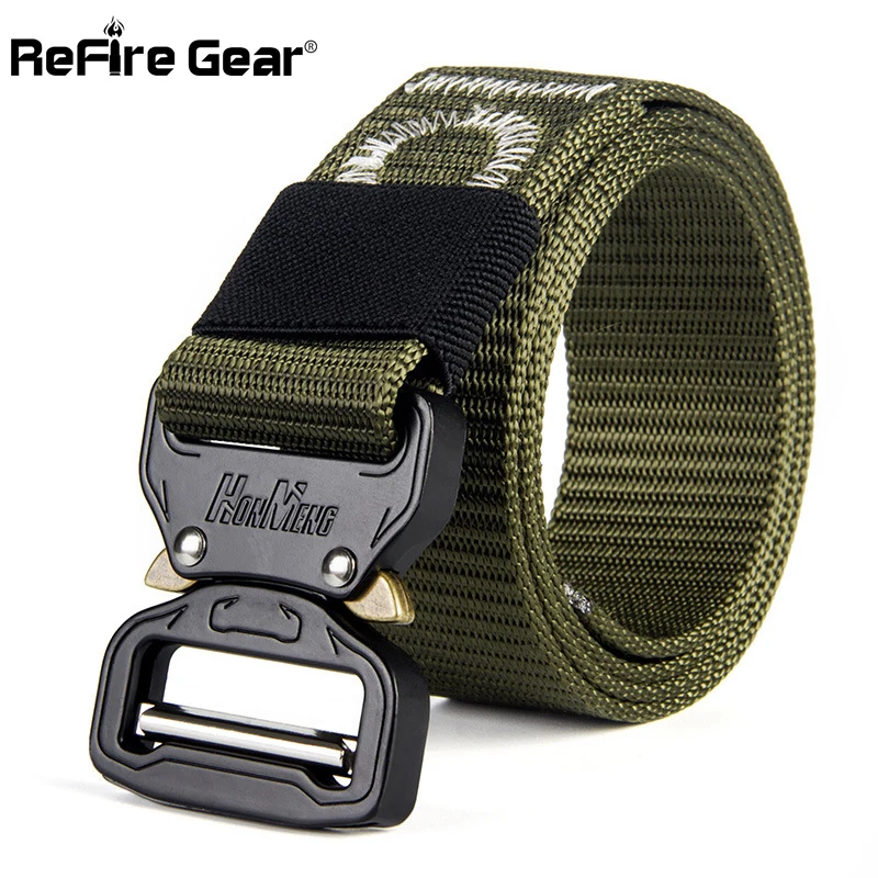ReFire Gear для тяжелых условий эксплуатации военный ремень Для мужчин SWAT спецназ