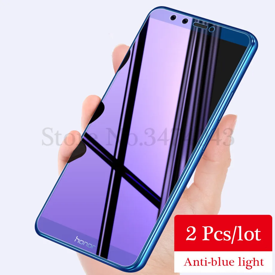 2 шт./лот закаленное стекло для huawei honor 9 lite защита экрана полное покрытие 9H 2.5D для huawei honor 9 lite полноэкранное стекло