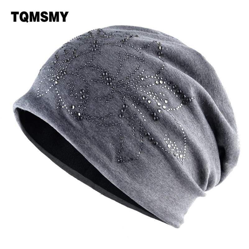 

Модная обувь на подъеме со стразами Шапочка-бини с цветочным узором Осенне-зимняя Дамская обувь однотонные Цвет Шапки женские Повседневное...