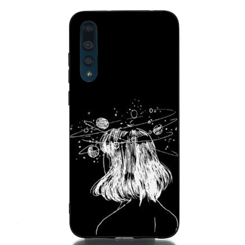 Силиконовый чехол для Funda P30 роскошные милые телефонные чехлы Huawei Mate 10 lite P10 P20 Lite Y6