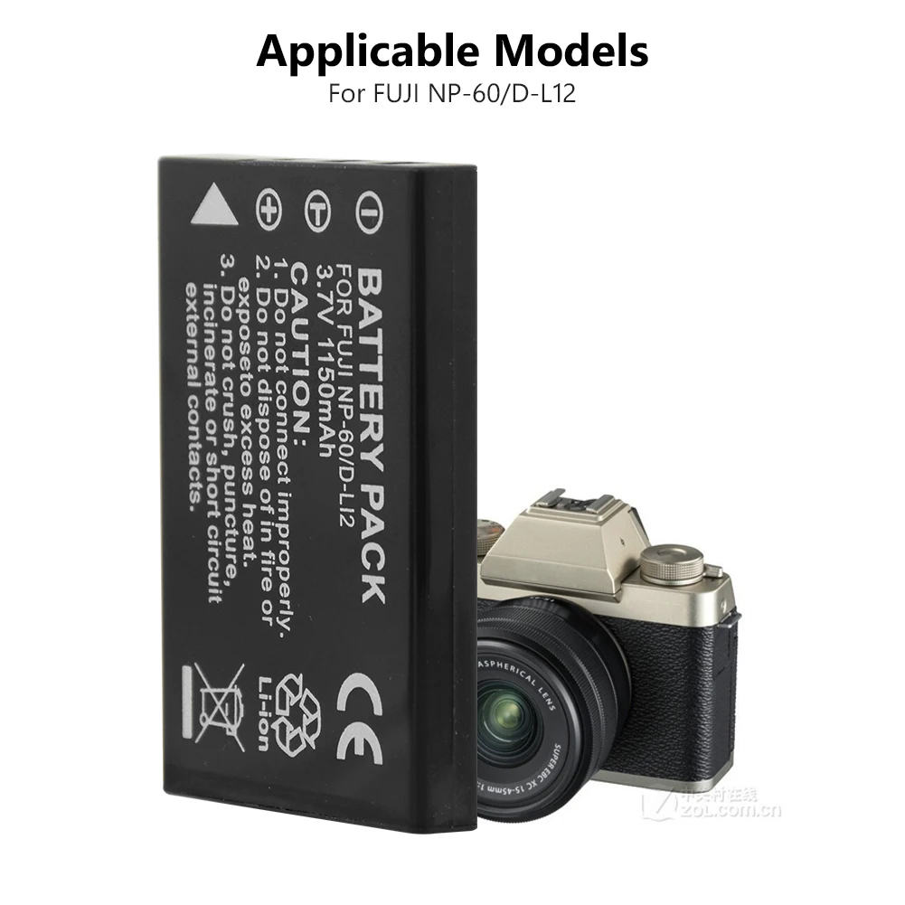 Аккумулятор NP60 NP 60 для камеры 1/2 шт. литиевая батарея 1150 ма/ч Samsung Toshiba и других