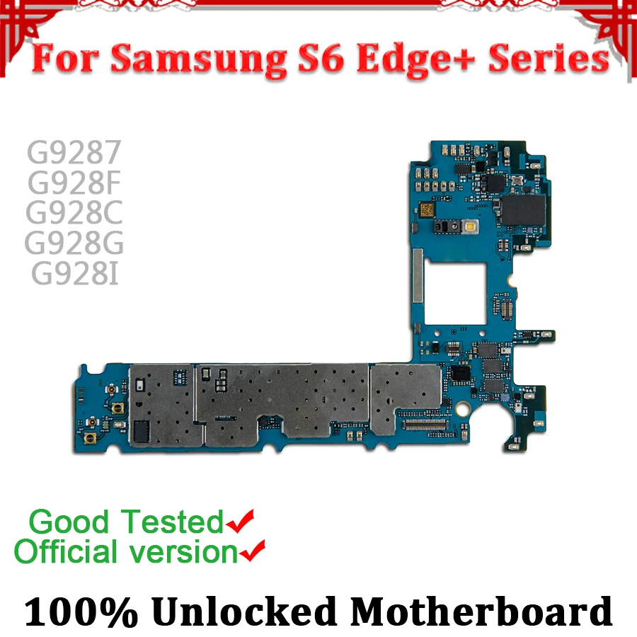 Хорошо протестированная Логическая плата для материнской платы Samsung Galaxy S6 Edge Plus