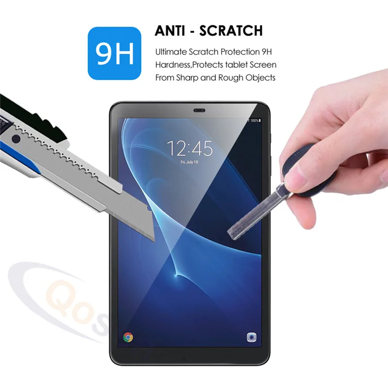 Qosea Защитная пленка для Samsung Galaxy Tab A A2 10 5 2018 T590 T595 Экран протектор ультра тонкий