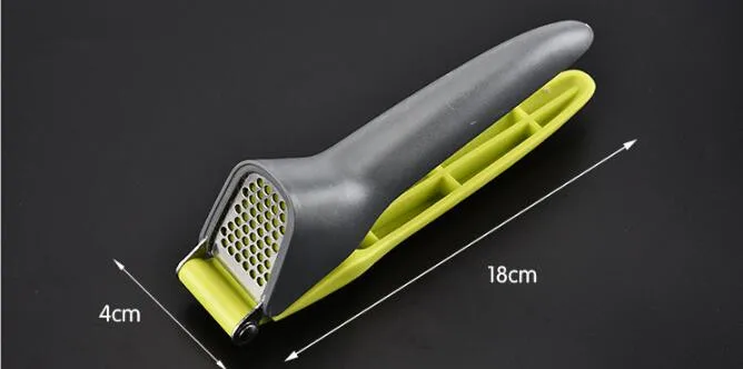 

1PC Stainless Steel ABS Plastic Garlic Presses Split Crusher Ginger Garlic Chopper Multifunction Kitchen Vegetable Tools OK 0931
