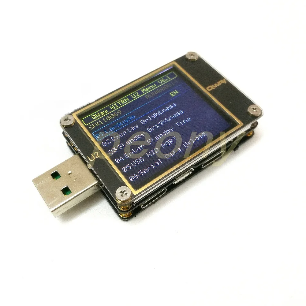 Qc4 pd3.0 usb тестер цифровой вольтметр Амперметр voltimetro dc измеритель мощности