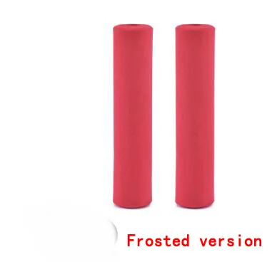 red Frosted Contador велосипедный держатель, светильник, нескользящий, супер мягкий, MTB руль, ультра-светильник, губчатый материал, высокая плотность, велосипедная ручка - Цвет: red Frosted