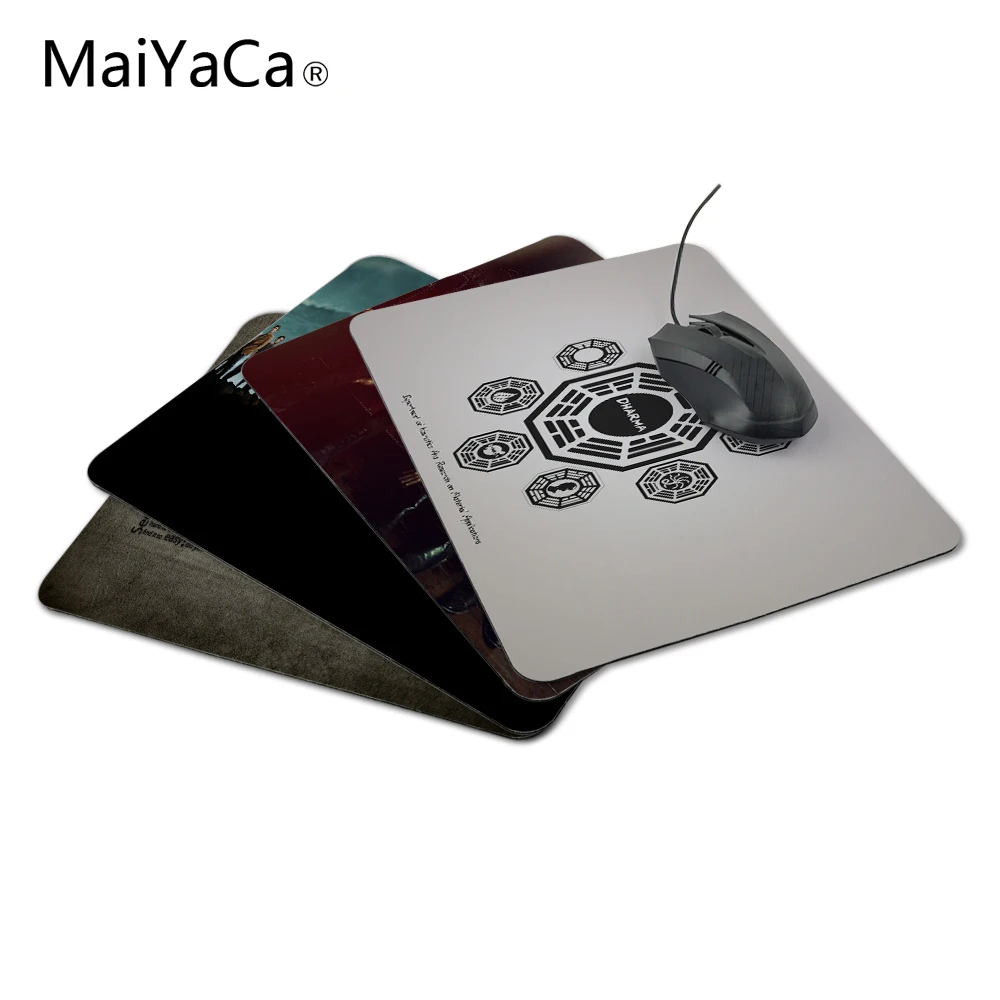 

MaiYaCa Lost Tv Series Dharma Newest MousePads for Size 18x22cm and 25x29cm