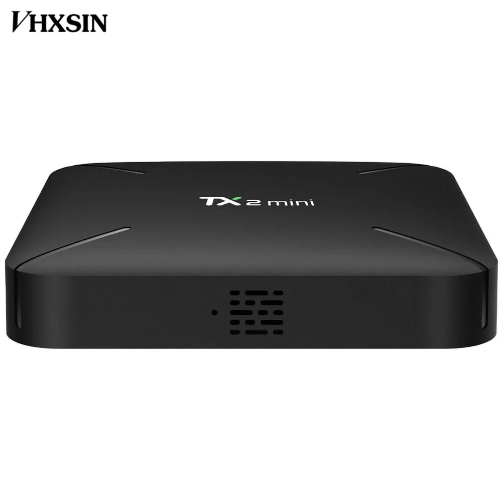VHXSIN TX2 Мини ТВ-приставка Android 7 1 RK3229 2 ГБ DDR3 16 Гб EMMC 4 ГГц WiFi Поддержка 4K | Электроника