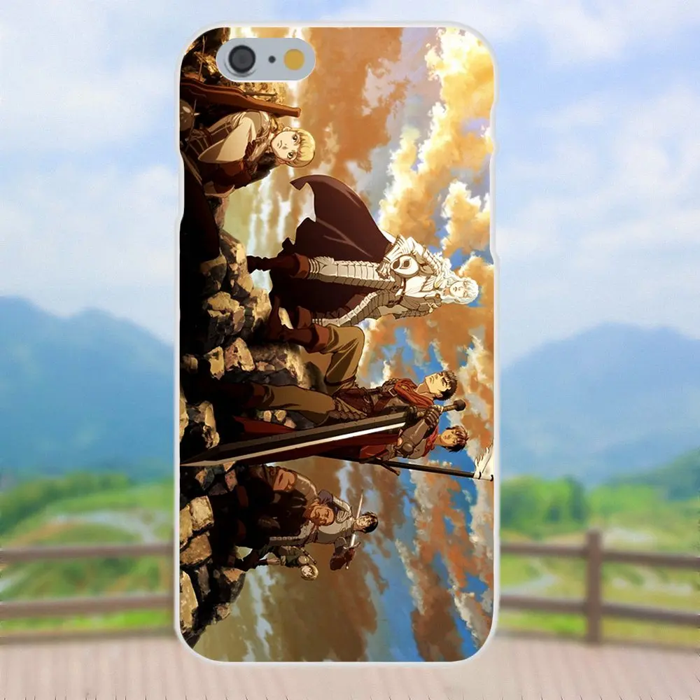Берсерк аниме для Moto G G2 G3 G4 G5 htc 530 626 628 630 816 820 один A9 M7 M8 M9 M10 E9 плюс U11 прекрасный