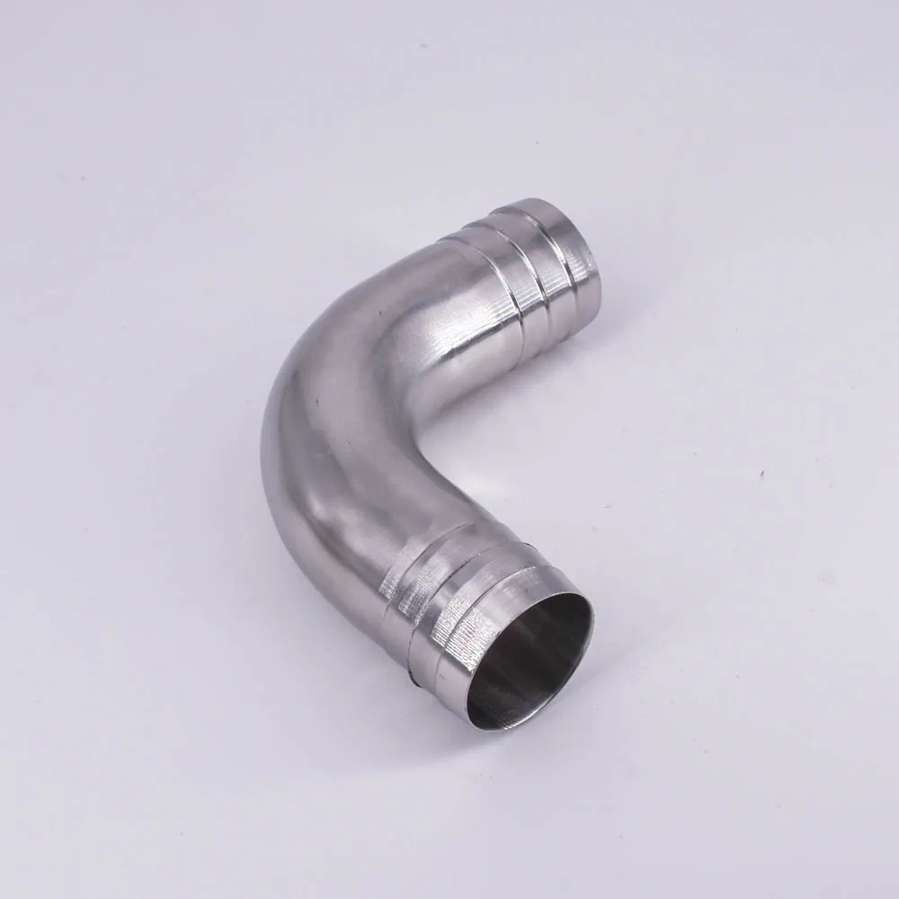 

32mm 1-1/4" Hose Barb SUS 304 Stainless Steel Sanitary 90 Degree Elbow Pipe Fitting Home Brew Beer Wine