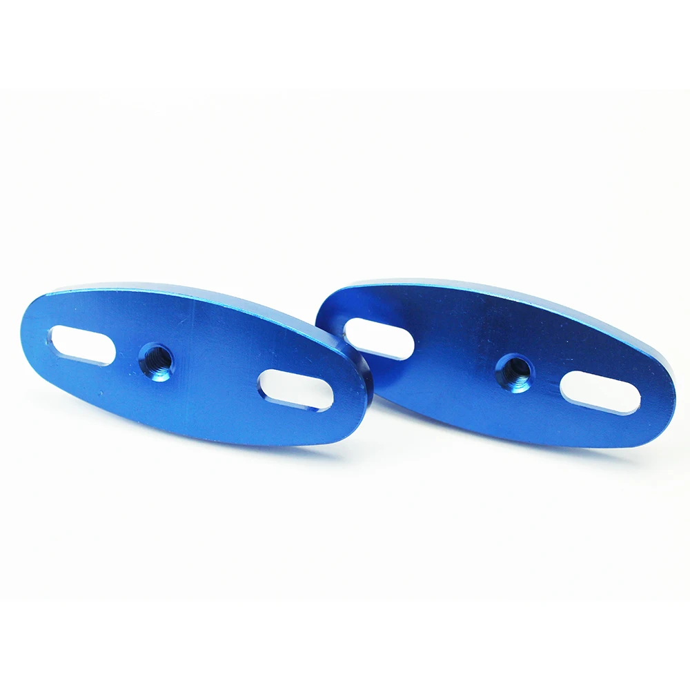 

Motorcycle1 Pair Universal CNC Rearview Mirror Fairing Adapter Holder Mount For Kawasaki Suzuki Honda Yamaha