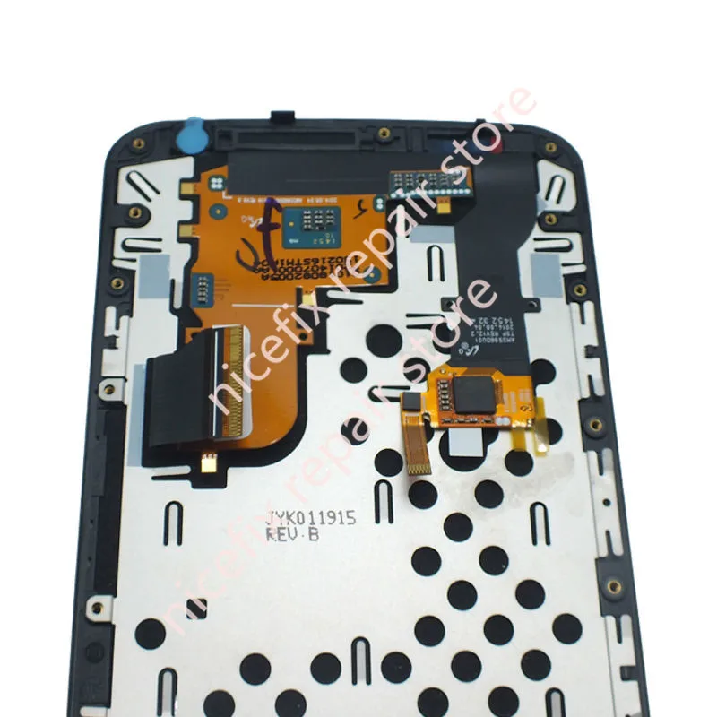 Номер отслеживания 100% протестированный AMOLED для Moto Google Nexus 6 LCD XT1100 XT1103 дисплей ЖК