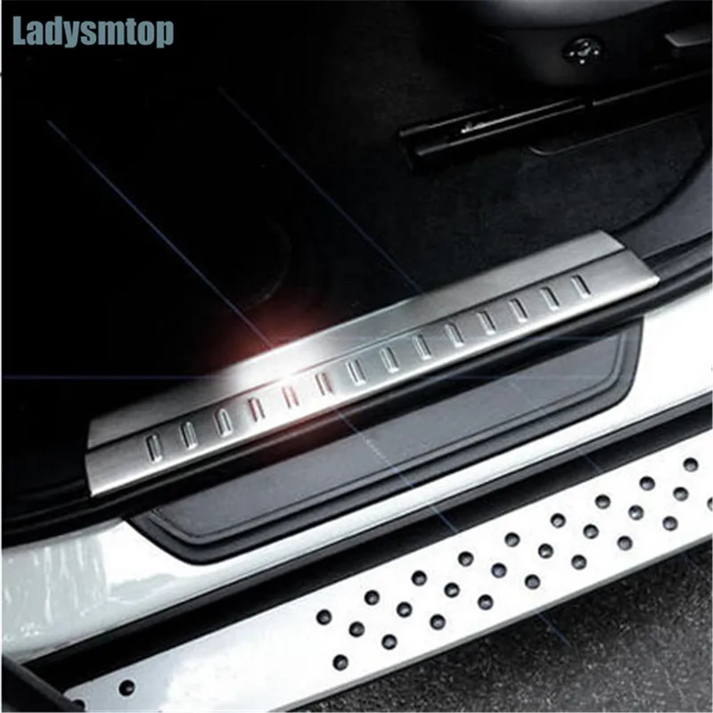 Автомобильные аксессуары Ladysmtop накладка на порог внутренней двери внутри чехол