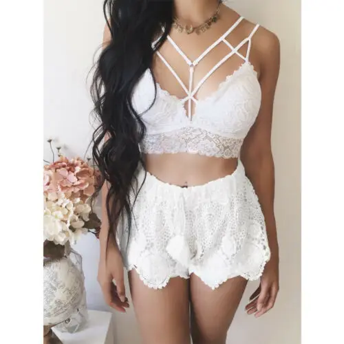 

2019 Plus Size 3XL Women Sexy Lace Casual Tank Top Vest Blouse Sleeveless Summer Crop Top Shirt Cami Tank Top Haut Femme