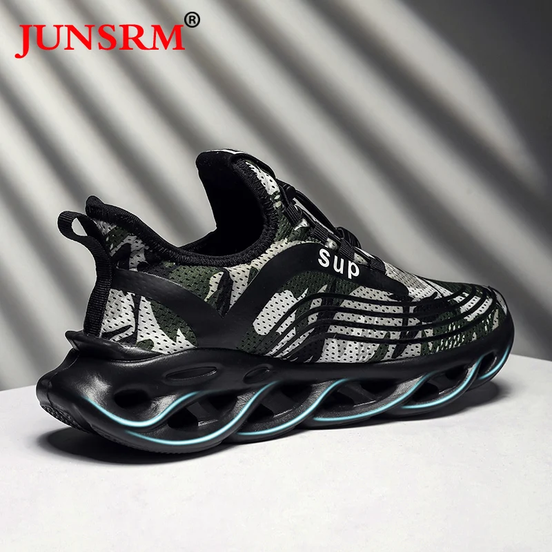 Мужская Спортивная обувь для бега дышащая удобная прогулок новинка 2019|Беговая