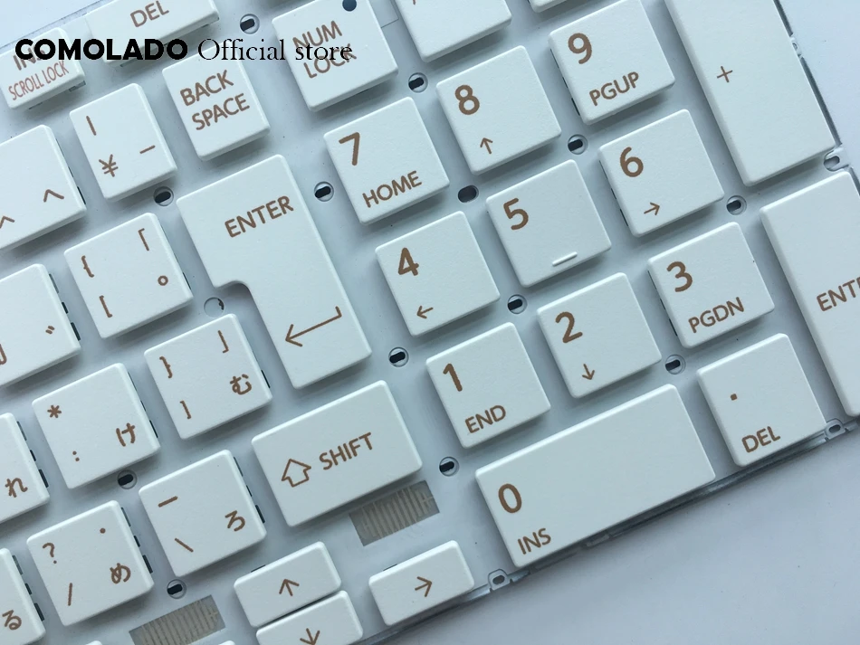 JP японская клавиатура для Toshiba Satellite C70-A C70D-A C70dt-a белый без рамки Раскладка |