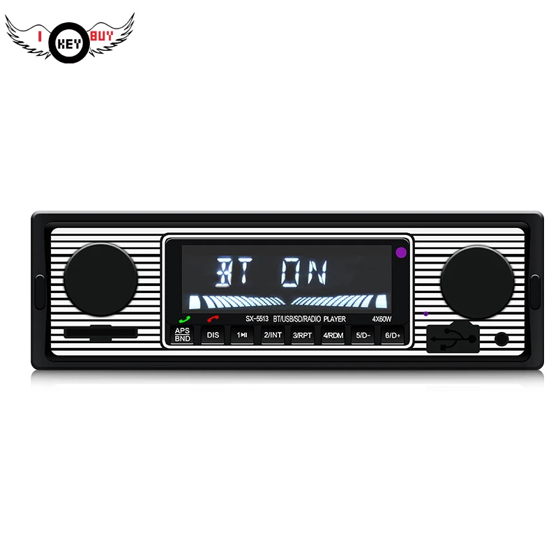 Bluetooth MP3 автомобильный стерео приемник USB порт и sd карта с одним Din FM радио 3 5 мм