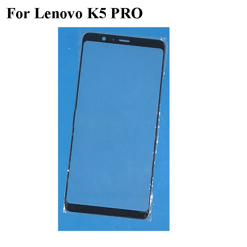 Для Lenovo K5 PRO L38041, фронтальный ЖК-экран, стекло для объектива, сенсорный экран для Lenovo K5PRO K 5 PRO, сенсорный экран, внешнее стекло без гибкого экрана