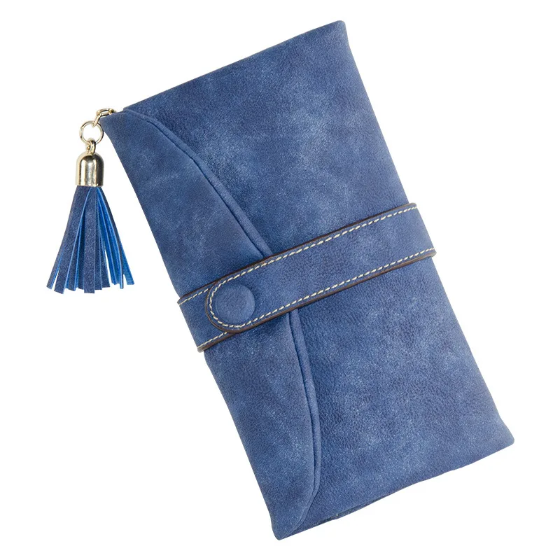 2018 женские кошельки из искусственной кожи Длинный кошелек для монет винтажный