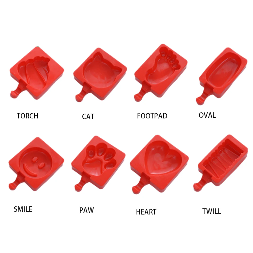 Силиконовая форма для ледяных конфет ручной работы палочек с 20 палочками