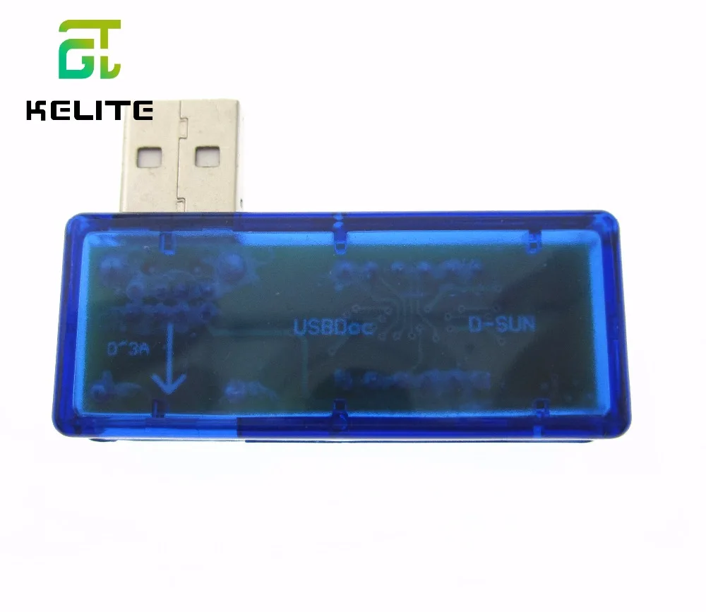 1 шт. цифровой USB-тестер напряжения для мобильного телефона с зарядкой тока