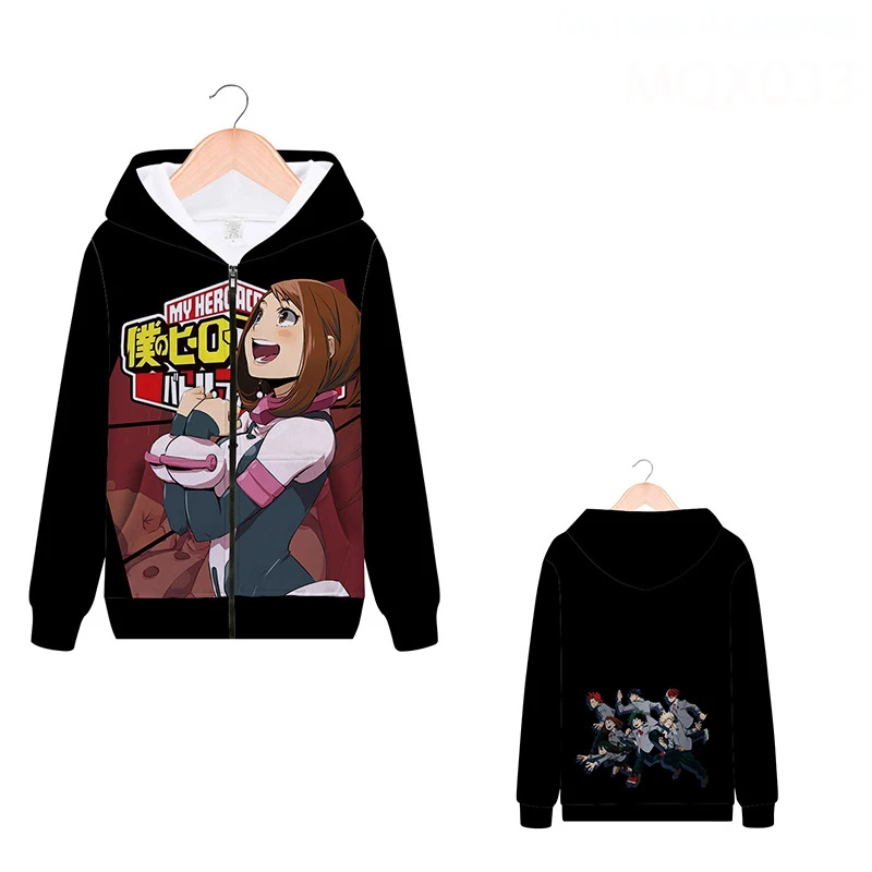 3 My Hero Academy химико Тога Midoriya Izuku Todoroki Shoto куртка с капюшоном Толстовка для косплея костюм для мужчин и женщин толстовка уличная одежда - Цвет: 3