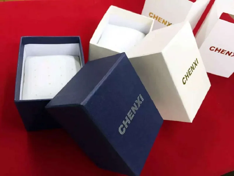 1 шт. CHENXI брендовая практичная коробка для часов и подарочные коробки с