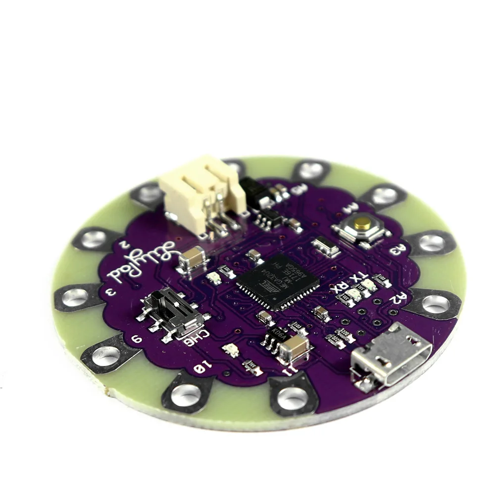 KJ349 ATmega32U4 плата LilyPad для ARDUINO USB микроконтроллер макетная | Электроника