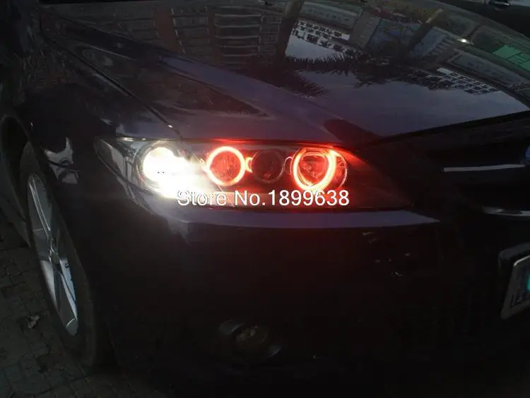 Супер яркие красные, синие, желтые, белые 3528 smd led angel eyes halo Кольца автостайлинг для Nissan Altima Coupe 2010 2011 2012 2013
