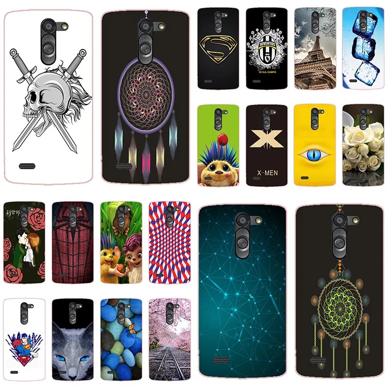 Чехол для LG L Bello D331 D335 L Prime D337, задняя крышка, красивый мягкий Силиконовый ТПУ чехол для телефона с рисунком, чехол для телефона