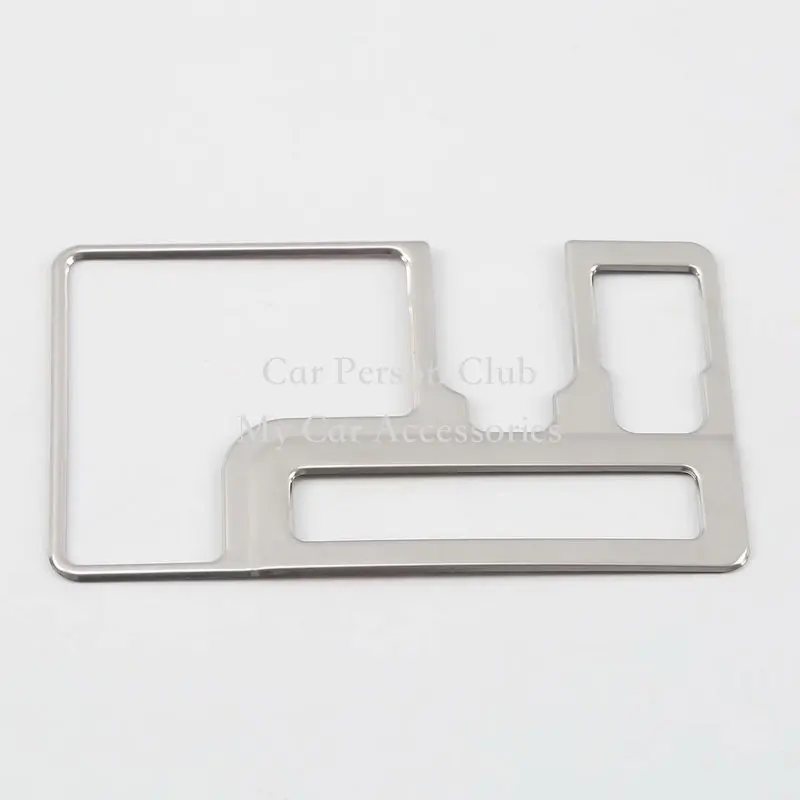 Для Toyota LAND CRUISER PRADO LC150 FJ150 внутренняя передача USB регулируемое сиденье панель Крышка отделка нержавеющая сталь автомобильные аксессуары