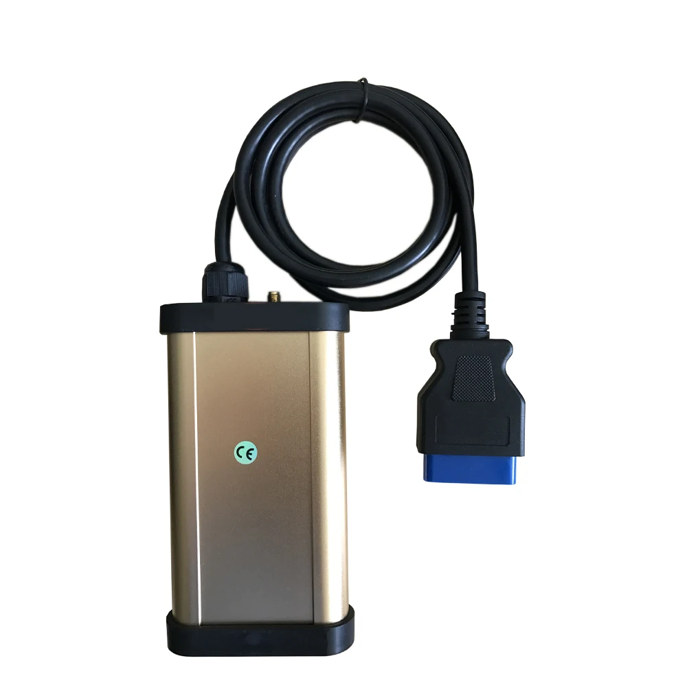 Золотой VD TCS cdp pro plus Bluetooth obd obdii obd2 сканер для автомобилей и грузовиков