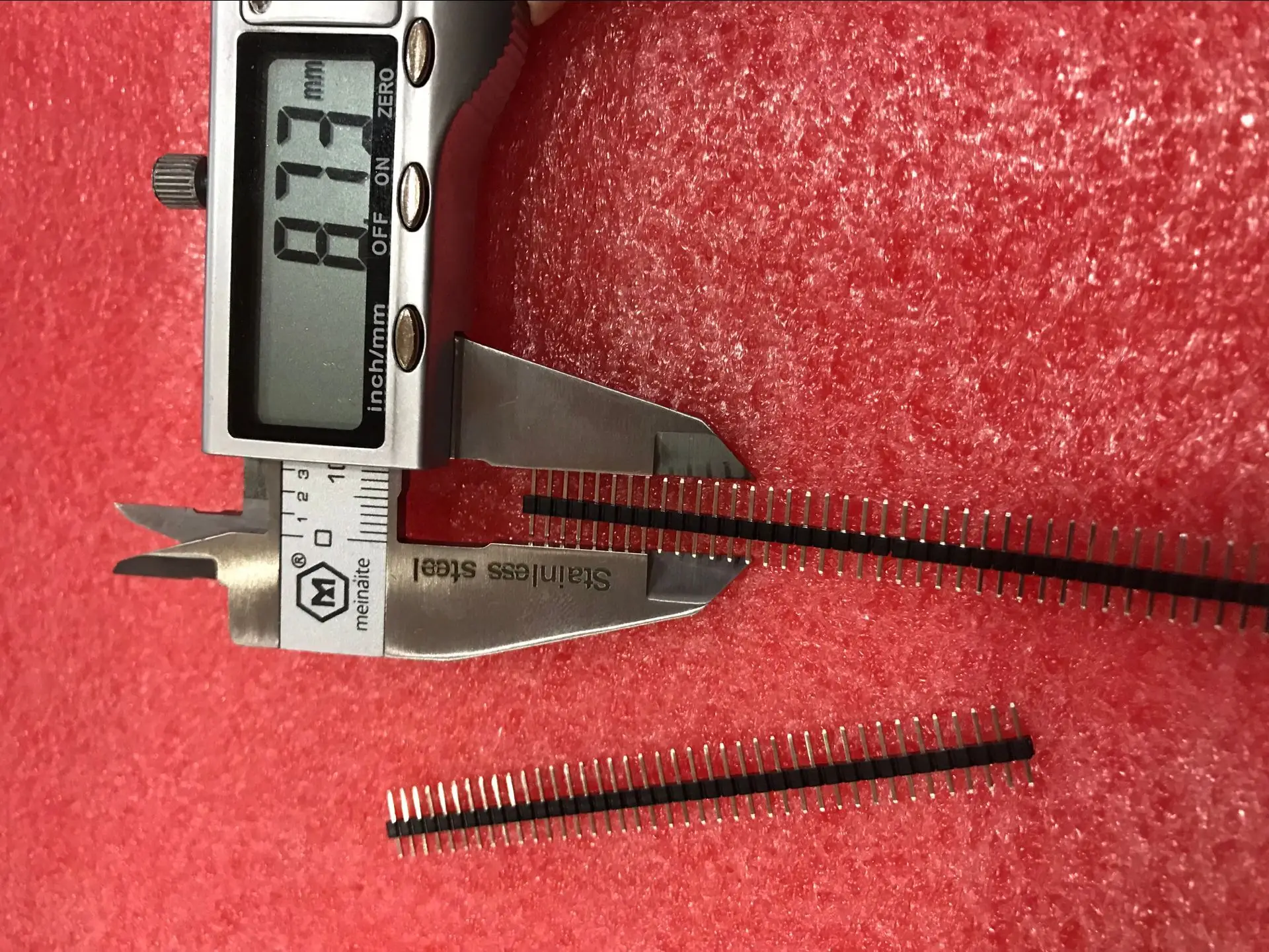 20 шт, 2 мм 40 Pin Мужской Однорядный контактный разъем, штыревой разъем 2,0 мм штыревой разъем