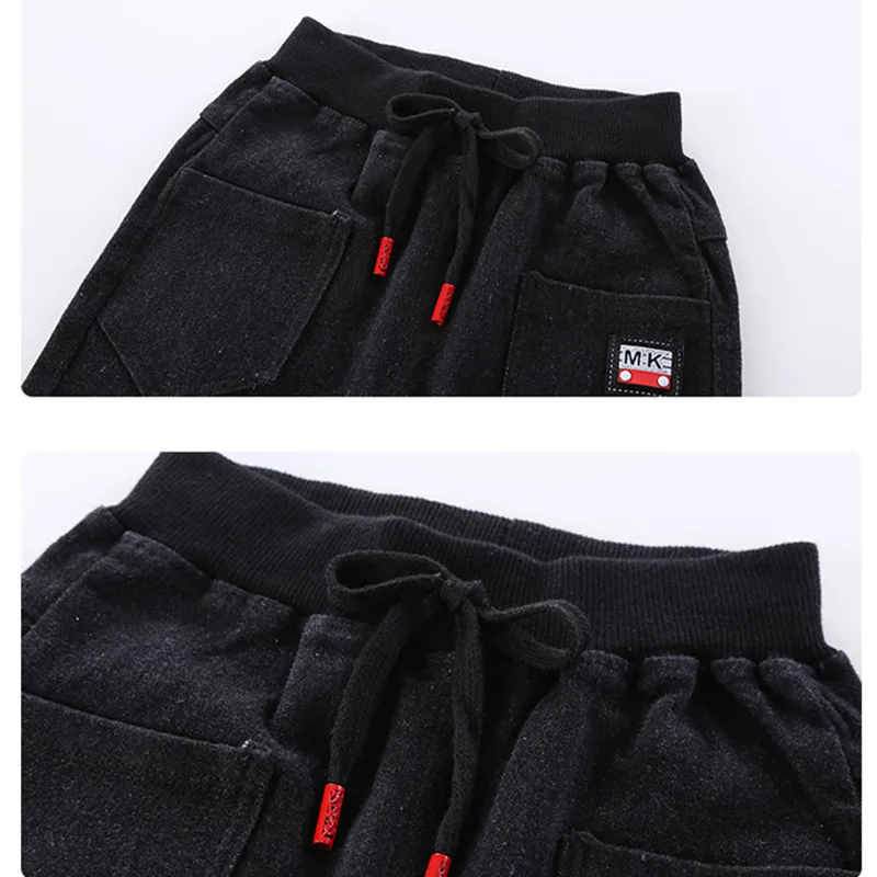 Fall &amp Winter Warm Jogger Boys Pants Kids Jeans Bebe Pantalones Denim Designed New Year Solid Children Clothes | Детская одежда и