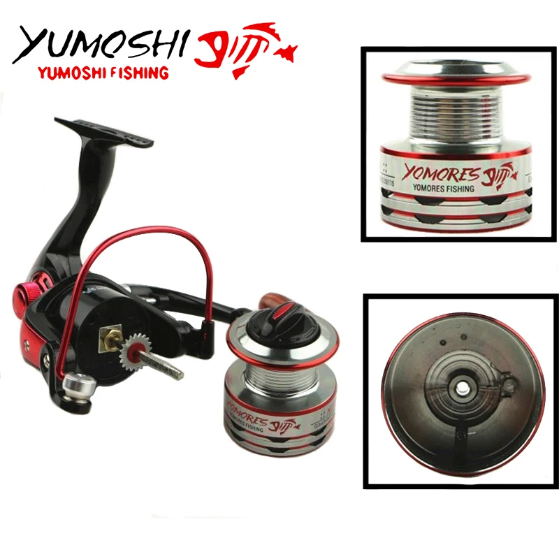 Спиннинговая катушка YUMOSHI MH 11BB ультрагладкая мощная Рыболовная для ловли