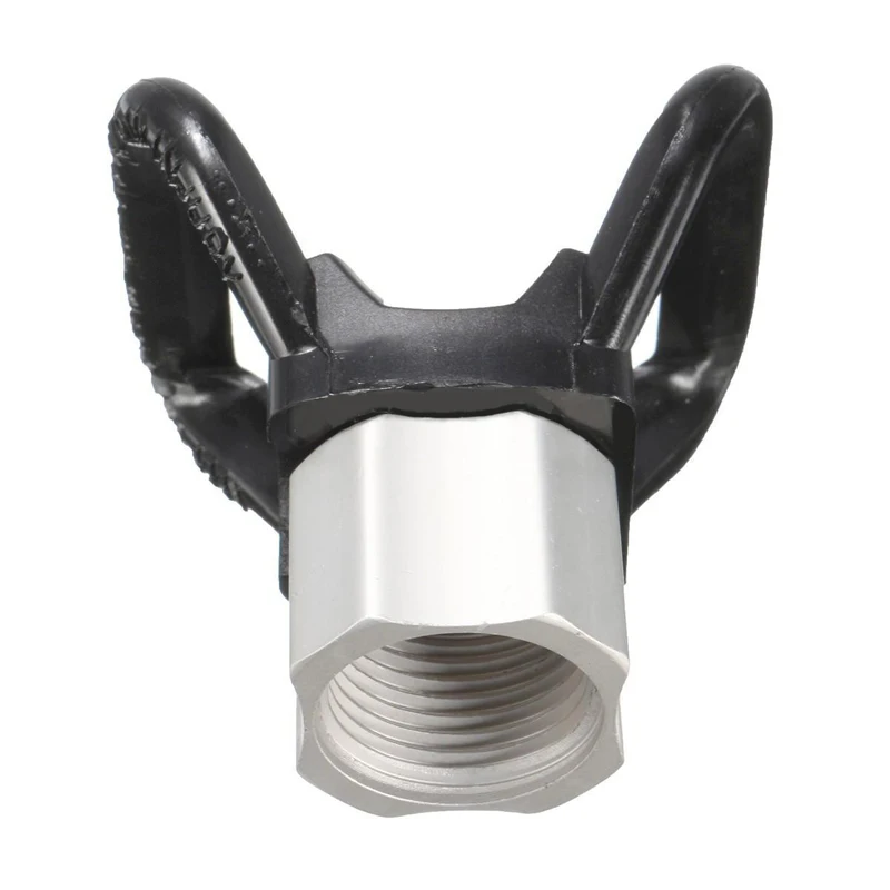 1 шт. черная безвоздушная краска с плоским наконечником насадки для сиденья