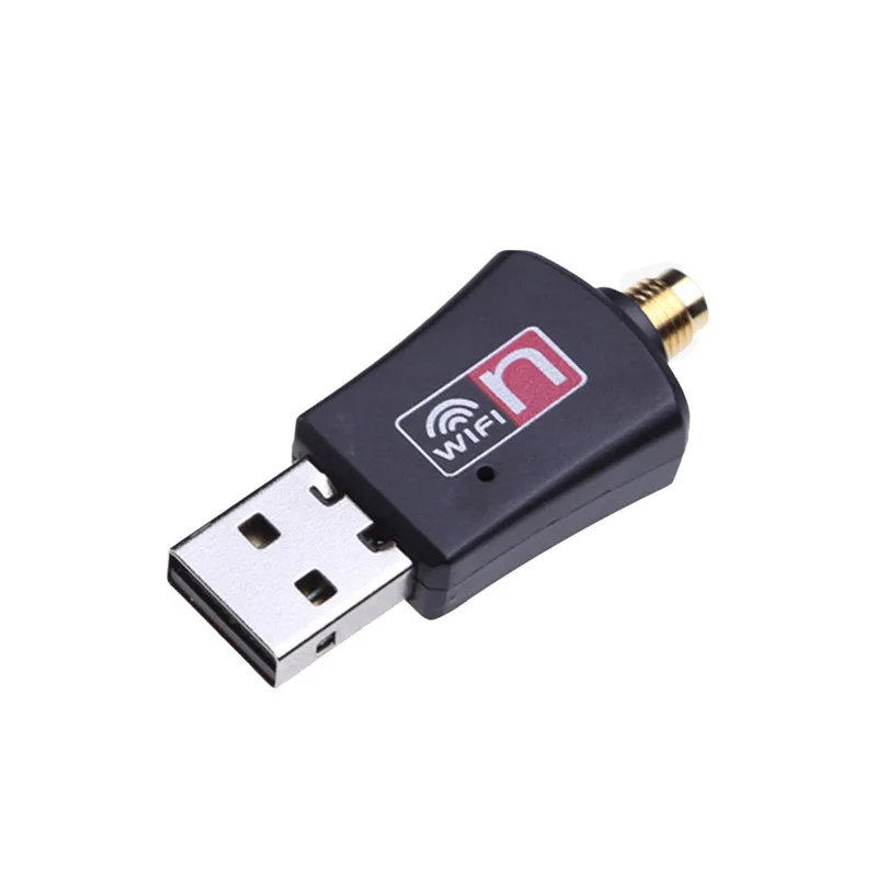 Sanchow Беспроводной Wi-Fi usb-адаптер приемник с 5dBi антенны 300 Мбит/с для настольных