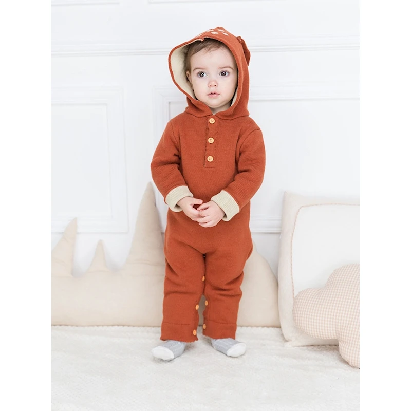 Baby Sweater Children Knit Sweaters Toddler Winter Long Sleeve Bodysuit Cardigan Kids Jumpsuit kardigan bebe traje de cuerpo |
