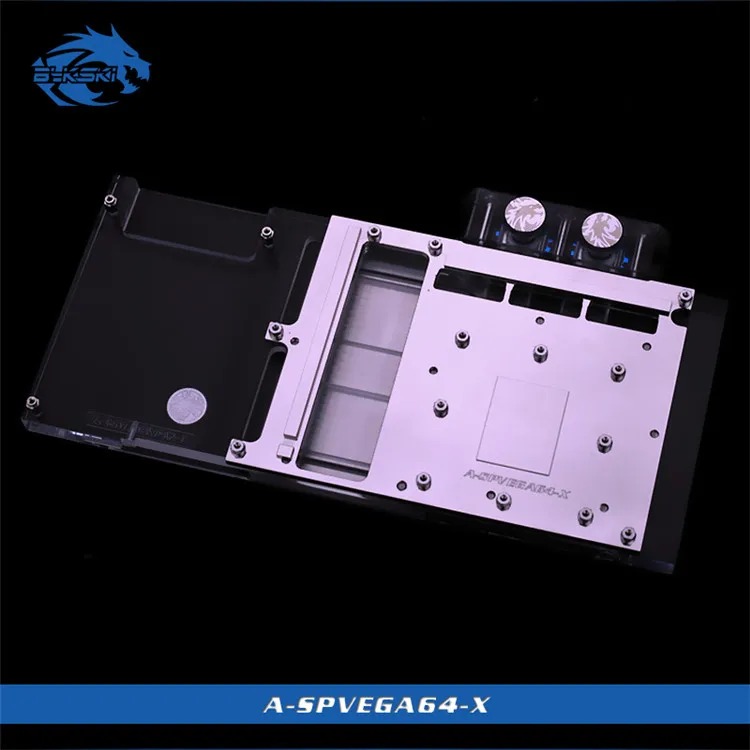 Bykski A-SPVEGA64-X VGA полное покрытие блок водяного охлаждения со светодиодной