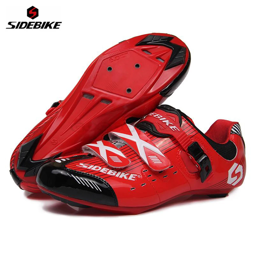 

SIDEBIKE профессиональные велосипедные воздухопроницаемые подошвы, обувь для шоссейных и велосипедных гонок, самоблокирующаяся обувь для спо...