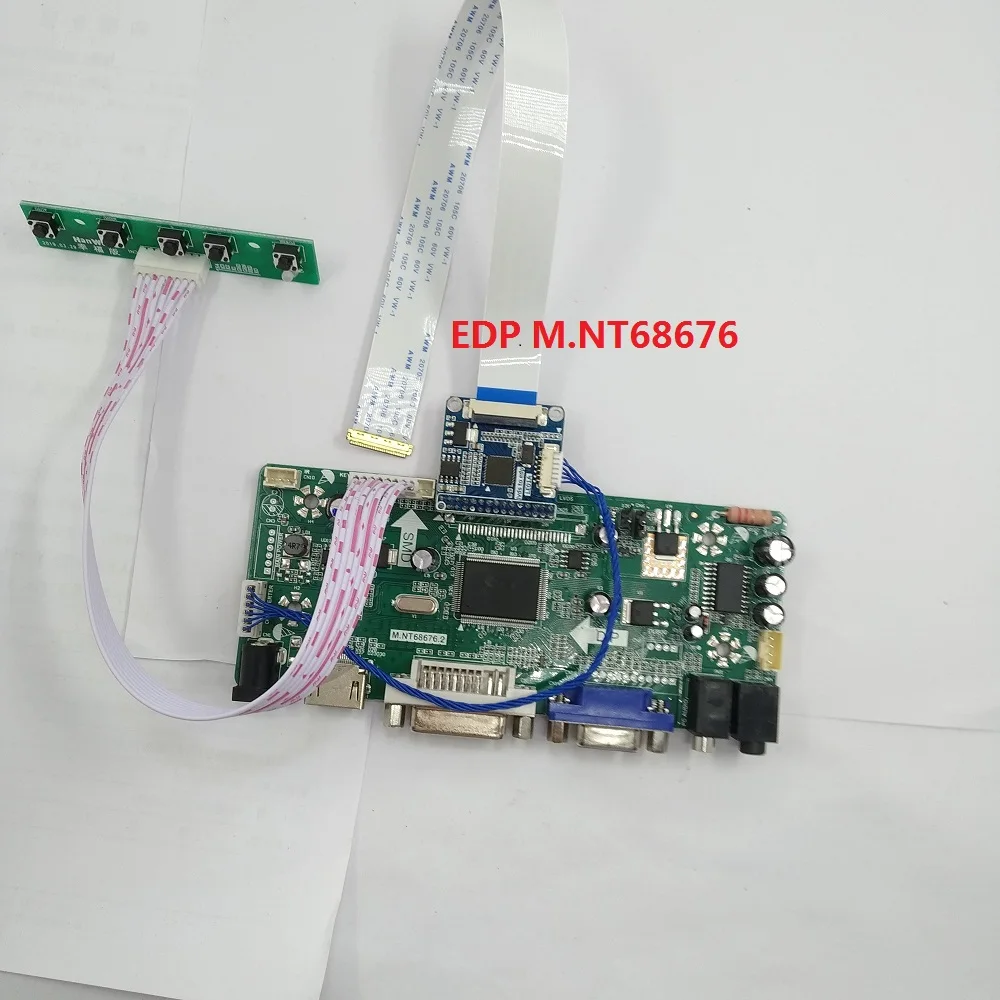 Комплект для LP156WF4 (SP) (K1) панель экрана HDMI VGA LCD M. NT68676 DVI 60Hz LG дисплей 30pin EDP 15 6 &quotLED