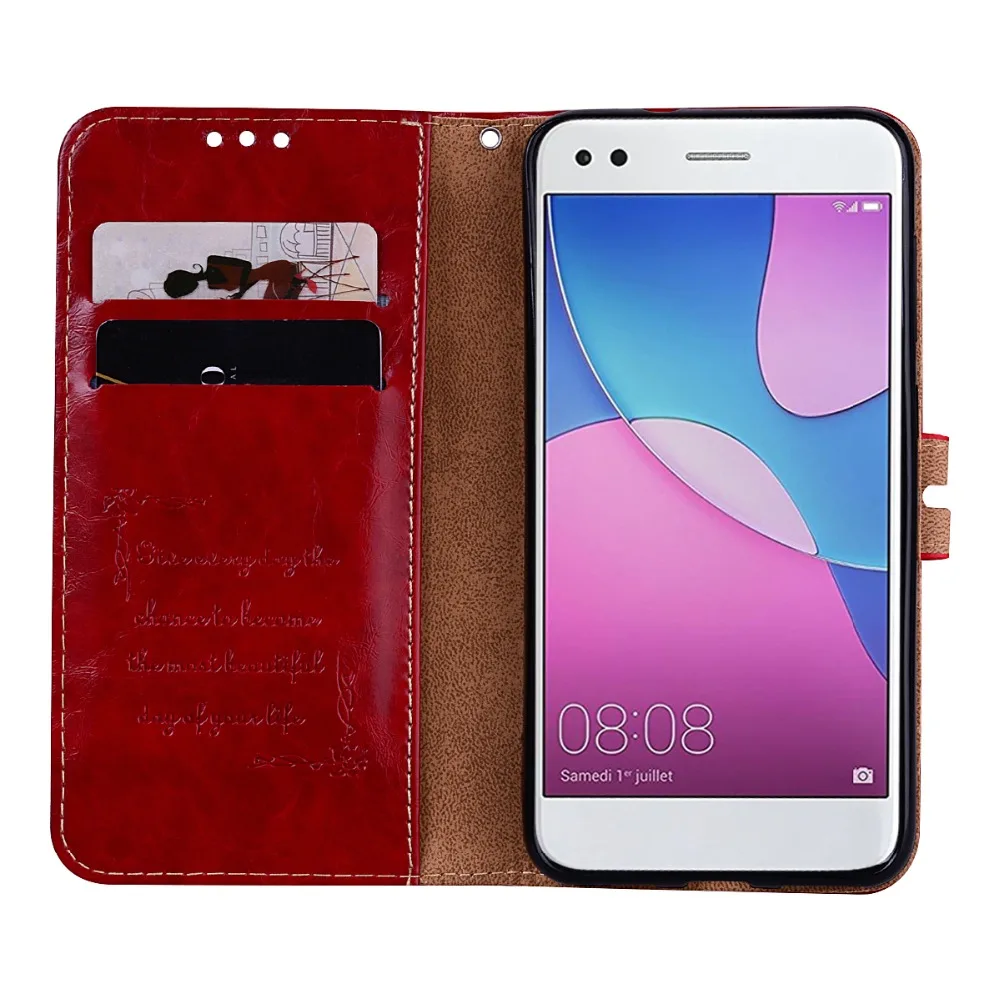 Heyjingles бумажник чехол для Huawei P9 lite MINI с откидной крышкой mini Чехлы мобильных