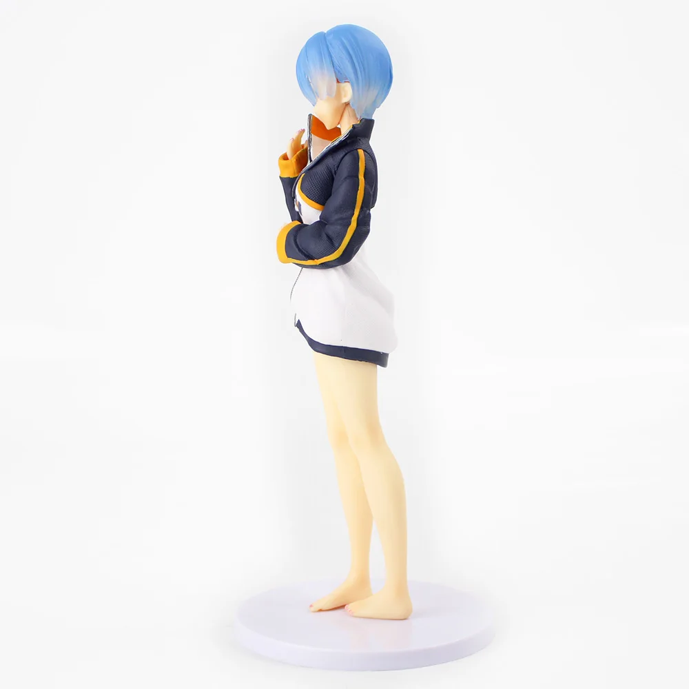 23 см Re Zero Rem фигурка школьная форма модель игрушки